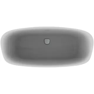Ideal Standard freistehende Duo-Badewanne DEA m.Ablauf, 170x75x47/61cm, Schwarz Matt – Bild 2