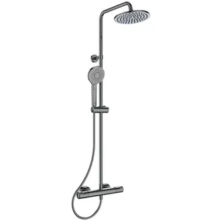 Ideal Standard Duschsystem Ceratherm T50 m.Brausethermostat Schlauch 1750mm Chrom