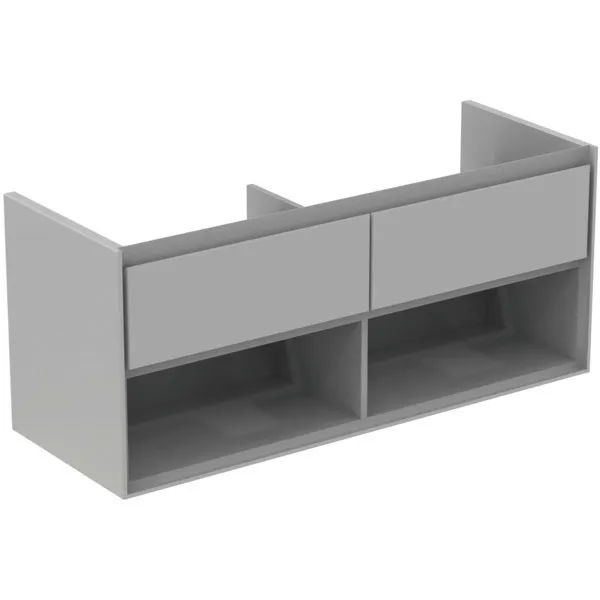 Ideal Standard MDWT-Unterschrank Connect Air,2Ausz., 1200x440x517mm, Weiß gl.u.matt