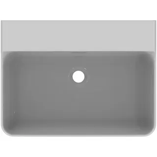 Ideal Standard Waschtisch Conca, ohne Hahnloch, mit Überlauf, 600x450x165mm, Weiß – Bild 3