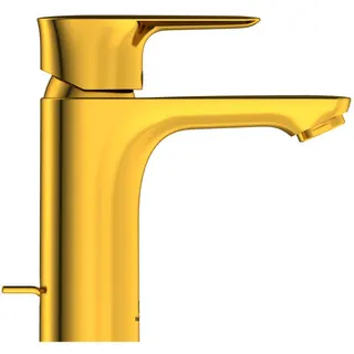 IS WT-Armatur Connect Air, 5 l/min., m.Ablgarn., Ausld.112mm, Brushed Gold
