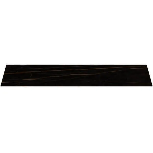 Ideal Standard Waschtischplatte Conca, aus Keramik, 1202x505x6mm, Marmor Noir Desir