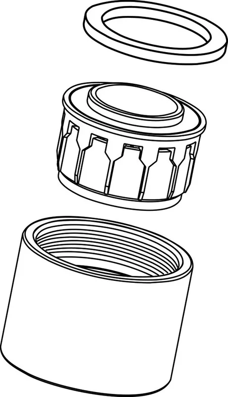 IS Luftsprudler M22X1, 5l/Min., Chrom