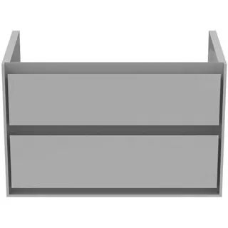 Ideal Standard MWT-Unterschrank Connect Air,2 Ausz., 800x440x517mm, Weiß gl.u.matt