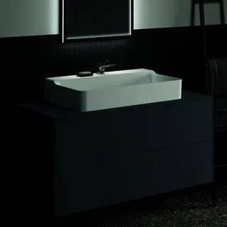 Ideal Standard Waschtisch-Unterschrank Conca, 2 Auszüge, m.mi.Ausschnitt,1202x505x550mm,Anthrazit – Bild 5