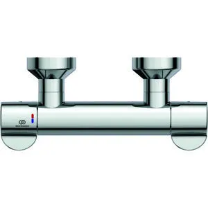 Ideal Standard Brausethermostat AP Ceraplus Safe gesamte Ausld. 115-133mm Chrom – Bild 2