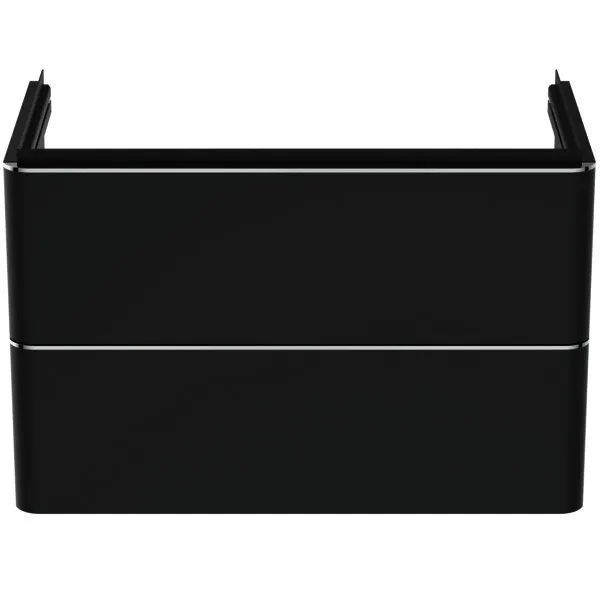 Ideal Standard Waschtisch-Unterschrank Adapto, 2 Ausz., 770x417x490mm, Anthrazit matt lackiert