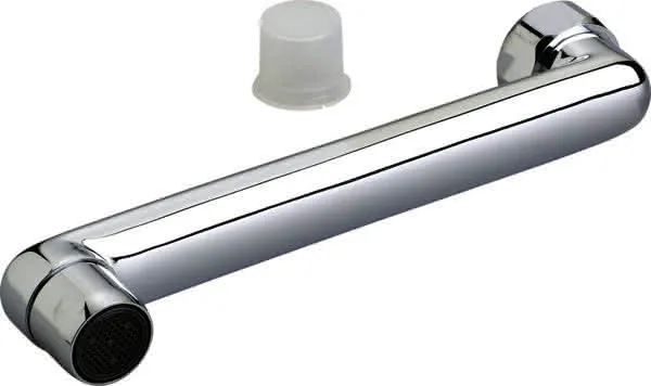 IS Rohrauslauf 3/4 160mm, Strahlregler, Chrom