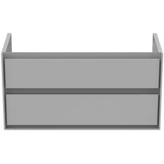 Ideal Standard MWT-Unterschrank Connect Air,2 Ausz., 1000x440x517mm, Weiß gl.u.matt – Bild 2