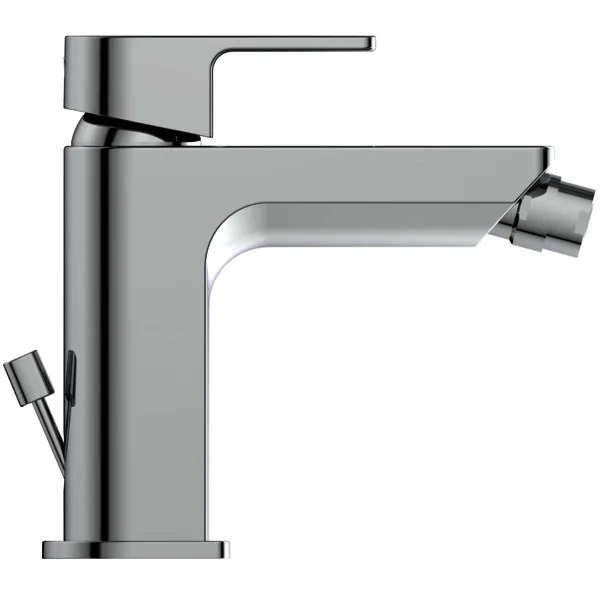 Ideal Standard Bidetarmatur Edge, m.Ablgarn., Ausladung 115mm, Chrom