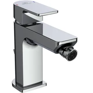 Ideal Standard Bidetarmatur Edge, m.Ablgarn., Ausladung 115mm, Chrom – Bild 2