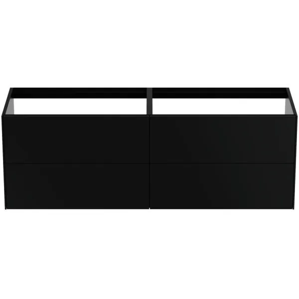 Ideal Standard Waschtisch-Unterschrank Conca, 4 Auszüge, o.Platte, 1585x505x540mm, Anthrazit