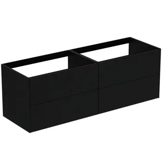 Ideal Standard Waschtisch-Unterschrank Conca, 4 Auszüge, o.Platte, 1585x505x540mm, Anthrazit – Bild 2
