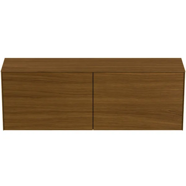 Ideal Standard Waschtisch-Unterschrank Conca, 2 Auszüge, o.Ausschnitt, 1587x373x550mm, Eiche hell