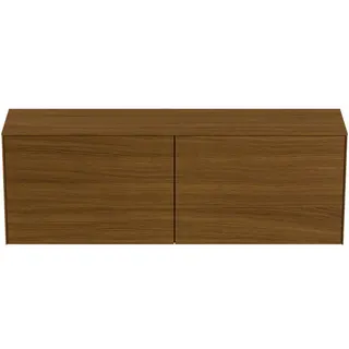 Ideal Standard Waschtisch-Unterschrank Conca, 2 Auszüge, o.Ausschnitt, 1587x373x550mm, Eiche hell