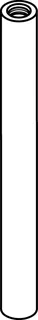 Ideal Standard Brausestange, d:25, Abstand L=835mm, Chrom – Bild 2