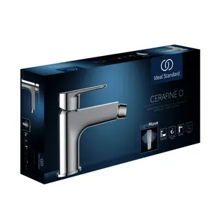 Ideal Standard Bidetarmatur Cerafine O m.Ablgarn. Ausld.132mm Chrom – Bild 3