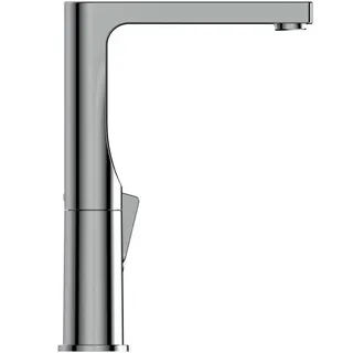Ideal Standard Waschtisch-Armatur Edge, 5 l/min, o.Ablgarn., m.hohem schwenkb.Ausl.,Ausld.140mm,Chrom