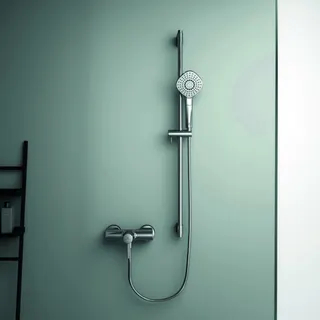 Ideal Standard Brausekombi. Idealrain Evo, 900mm, 3-Funktionshb. Diamond d:115mm, Chrom – Bild 2
