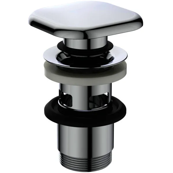 Ideal Standard Push open Ventil quadratisch f. HWB, 120x750x75mm, Chrom