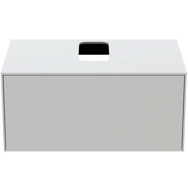 Ideal Standard Waschtisch-Unterschrank Conca, 1 Auszug, m.mi.Ausschnitt, 802x505x370mm, Weiß