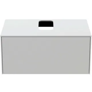 Ideal Standard Waschtisch-Unterschrank Conca, 1 Auszug, m.mi.Ausschnitt, 802x505x370mm, Weiß