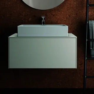 Ideal Standard Waschtisch-Unterschrank Conca, 1 Auszug, m.mi.Ausschnitt, 802x505x370mm, Weiß – Bild 5