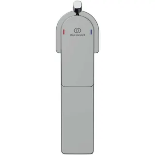 IS Waschtischarmatur Edge, Slim, 5 l/min., m.Ablgarn., Ausld.120mm, Chrom