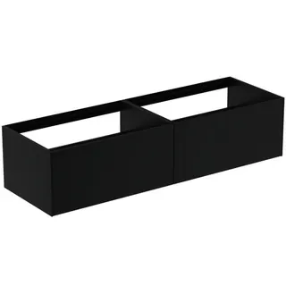 Ideal Standard Waschtisch-Unterschrank Conca, 2 Auszüge, o.Platte, 1585x505x360mm, Anthrazit – Bild 2
