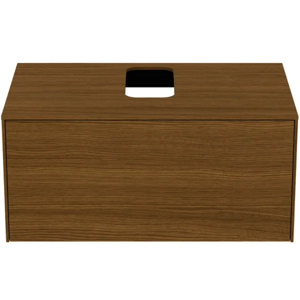 Ideal Standard Waschtisch-Unterschrank Conca, 1 Auszug, m.mi.Ausschnitt,802x505x370mm,Eiche hell