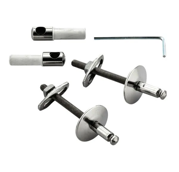 Ideal Standard Besfestigungssatz Softmood, für WC-Sitz, Edelstahl