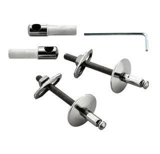 Ideal Standard Besfestigungssatz Softmood, für WC-Sitz, Edelstahl