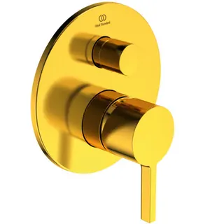 Ideal Standard Badearmatur UP JOY, Bausatz2, DIN EN 1717, Brushed Gold – Bild 2
