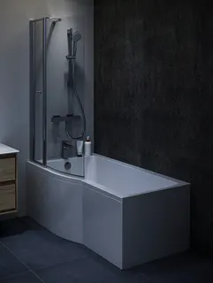Ideal Standard Duschwand Connect Air, mit Tür, aus Glas – Bild 5