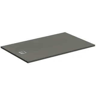Ideal Standard Rechteck-Brausewanne Ultra Flat S, 1600x1000x30mm, Quarzgrau