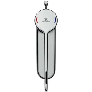 Ideal Standard Waschtisch-Armatur Ceraplus Grande m.Klinikhebel m.Ablgarn. Ausld.123mm Chr – Bild 2