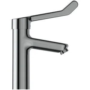 IS WT-Armatur Ceraplus Grande m.Klinikhebel o.Ablgarn. Ausld.123mm Chr