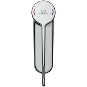 Ideal Standard Waschtisch-Armatur Ceraplus Grande m.Klinikhebel o.Ablgarn. Ausld.123mm Chr – Bild 2