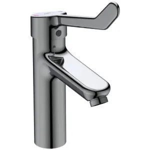 Ideal Standard Waschtisch-Armatur Ceraplus Grande m.Klinikhebel o.Ablgarn. Ausld.123mm Chr – Bild 3