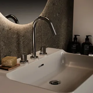 Ideal Standard Waschtisch Conca 1 Hahnloch mit Überlauf 600x450x165mm Weiß – Bild 5
