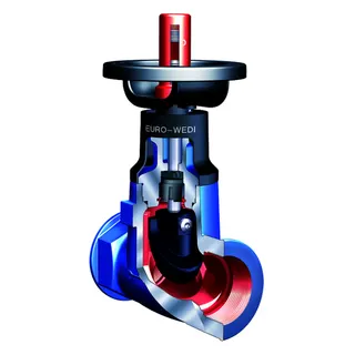 ARI Gew.-Muffen-Absperrv. EURO-WEDI 12076,11/2",PN16,EN-JL1040,EN 558 FTF-14