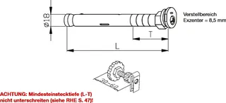 WEMEFA Bohrkonsolensaetze RHE - 130 mm 2*10-671 & 2*10-596, 10-303-4 – Bild 3
