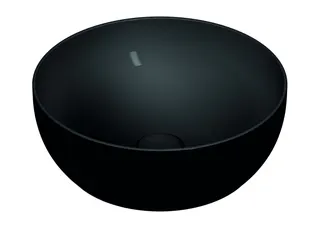 VitrA Aufsatzschale Outline rund d: 395 mm CERAFINE Schwarz Matt VC