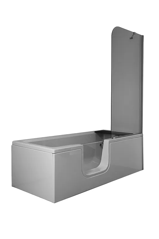 VitrA Badewanne Conforma Combo 1700 x 750mm Einstieg links Acryl Weiß