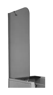 VitrA Glaswandabdeckung Conforma Combo 750 x 6 x 1400 mm Wannenrandmontage