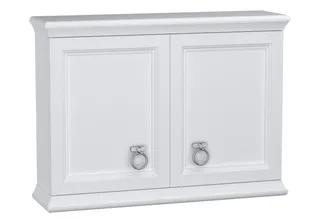 VitrA Oberschrank Valarte 750 x 550 mm 2 Türen Weiß Matt