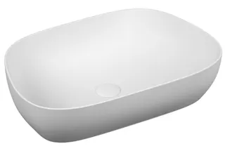 VitrA Aufsatzschale Outline TV 615 x 405 mm CERAFINE Edelweiß VC