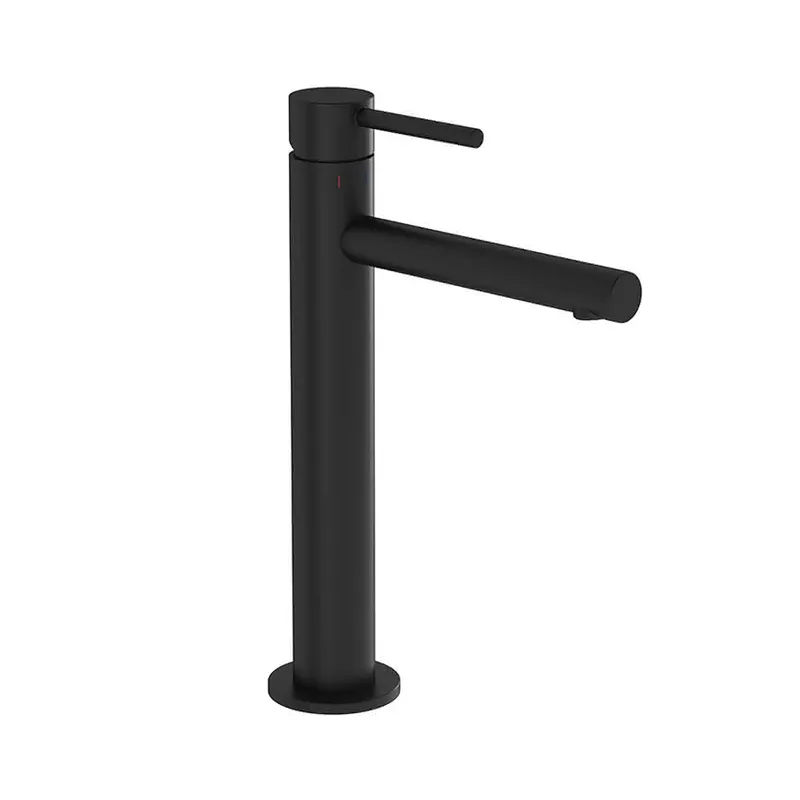 VitrA Einhebel-Waschtischmischer Origin h: 265 mm Einlochmontage Schwarz