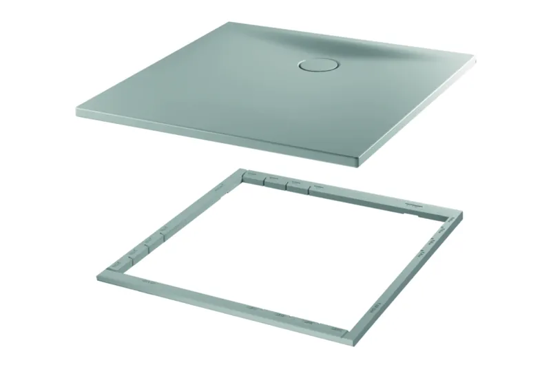 Bette Duschflächen Rechteck Floor Side T1 Manhattan PLUS 1000x800x25/30mm