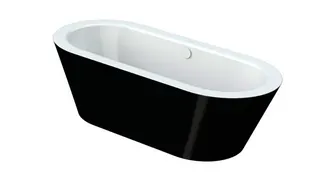 Bette Badewannen Oval Starlet Oval Silhouette w/s matt 1850x850x420/575mm – Bild 2